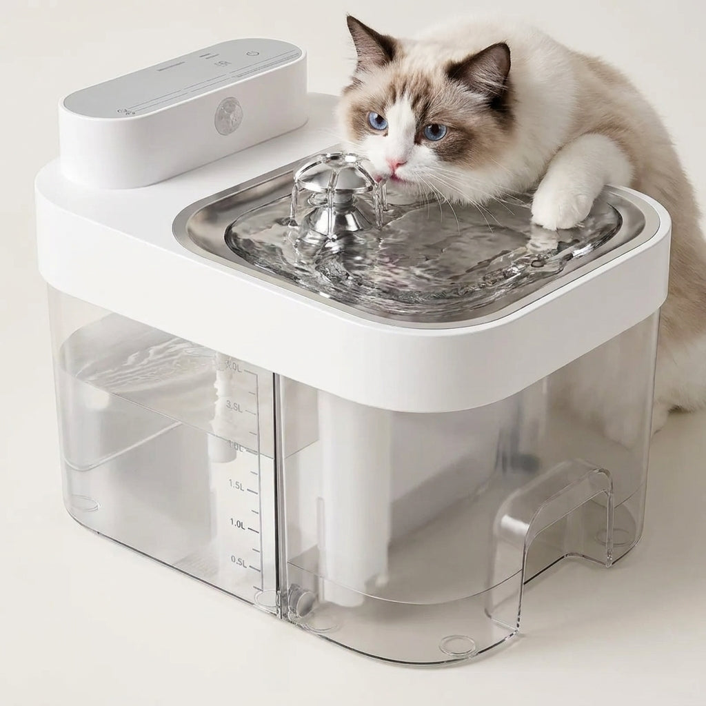 Cleaner water. Happier purrs.